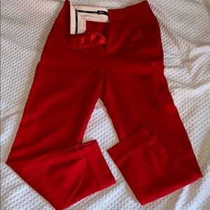 Zara Vibrant Pleated ankle pants size US Small